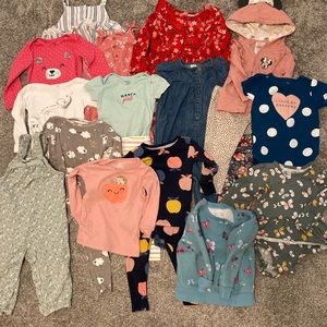 Bundle of baby girl’s 12-18 month clothes
